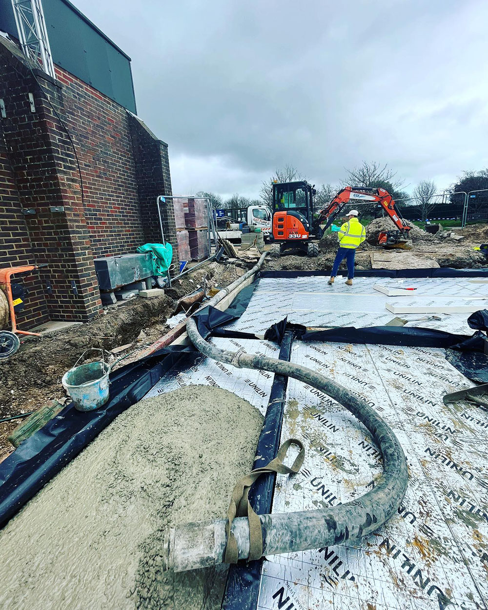 Concrete foundations